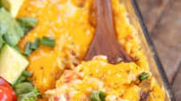 King Ranch Chicken & Rice Bake