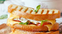 Bruschetta-style Grilled Cheese Sandwich