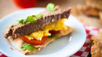 Brisket & Matzo Bruschetta Brisket & Matzo Bruschetta