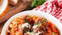 One-Pan Spaghetti and Meatballs One-Pan Spaghetti and Meatballs