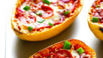Spaghetti Squash Pizza Boats Spaghetti Squash Pizza Boats