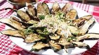 Roast Aubergine and Courgette Salad Roast Aubergine and Courgette Salad