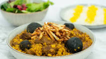 Khoresh Gheymeh (Persian Split Pea Stew) Khoresh Gheymeh (Persian Split Pea Stew)