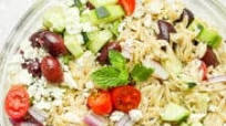 Greek Orzo Salad Greek Orzo Salad