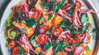 Tomato Salad With Shallot-Chile Pickle Tomato Salad With Shallot-Chile Pickle