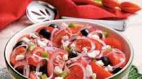 Greek Tomato Salad Greek Tomato Salad