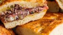 Cheesy Focaccia Charcuterie Sliders Cheesy Focaccia Charcuterie Sliders