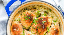 Baked Chicken and Rice