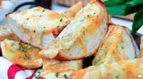 Four-Cheese Garlic Bread Four-Cheese Garlic Bread