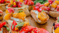 Halloumi Bruschetta Halloumi Bruschetta