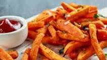 Air Fryer Frozen Sweet Potato Fries Air Fryer Frozen Sweet Potato Fries