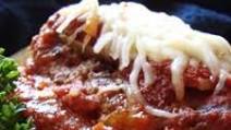 Beef Parmesan with Garlic Angel Hair Pasta Beef Parmesan with Garlic Angel Hair Pasta