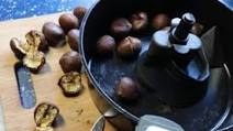 Air fried roasted chestnuts Air fried roasted chestnuts