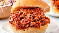 Easy BBQ Oven Pulled Chicken Easy BBQ Oven Pulled Chicken