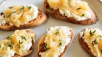Easy Caramelized Onions Crostini Easy Caramelized Onions Crostini