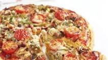 Cheese & bacon scone pizza Cheese & bacon scone pizza