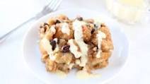 Bread Pudding with Vanilla Custard Sauce Bread Pudding with Vanilla Custard Sauce