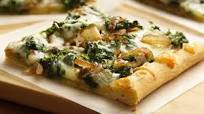 Spinach and Caramelized Onion Pizza Spinach and Caramelized Onion Pizza