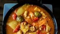 Instant Pot - Moroccan Chicken Tagine with Green Olives, Peppers and Lemon Instant Pot - Moroccan Chicken Tagine with Green Olives, Peppers and Lemon