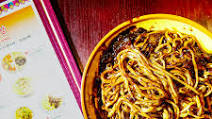Noodles in Black Bean Sauce Noodles in Black Bean Sauce
