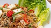 Pork Larb (Thai Salad with Pork, Herbs, Chili, and Toasted Rice Powder) Recipe Pork Larb (Thai Salad with Pork, Herbs, Chili, and Toasted Rice Powder) Recipe