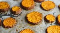 Baked Sweet Potato Slices Baked Sweet Potato Slices