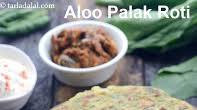 aloo palak roti | Punjabi style aloo palak roti | potato spinach roti | aloo palak roti | Punjabi style aloo palak roti | potato spinach roti |