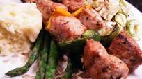 Greek-Style Pork Kabobs Greek-Style Pork Kabobs