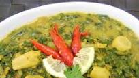 Mulo Shaag Diye Bhaja Muger Dal (Radish Leaves Cooked With Lentils) Mulo Shaag Diye Bhaja Muger Dal (Radish Leaves Cooked With Lentils)