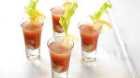 Bloody Mary Oyster Shots Bloody Mary Oyster Shots