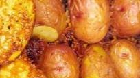Parmesan Upside Down Baked Potatoes Parmesan Upside Down Baked Potatoes