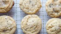 Salted White Chocolate Lavender Cookies Salted White Chocolate Lavender Cookies
