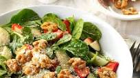 Strawberry Spinach Salad with Candied Walnuts Strawberry Spinach Salad with Candied Walnuts