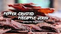 Pepper Crusted Pineapple Jerky Pepper Crusted Pineapple Jerky