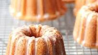 Mini Orange Bundts with a Grand Marnier Glaze for Tangy January #BundtaMonth Mini Orange Bundts with a Grand Marnier Glaze for Tangy January #BundtaMonth