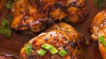 Marinated Oven Baked Chicken Thighs Marinated Oven Baked Chicken Thighs