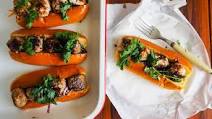 Easy Asian Flavoured Chicken & Pork Meatball Subs! Easy Asian Flavoured Chicken & Pork Meatball Subs!