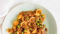 Orecchiette Pasta with Beef and Peas Orecchiette Pasta with Beef and Peas
