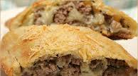 Cheesy Beef Stromboli Cheesy Beef Stromboli