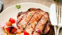 Easy Paleo Pork Chops with Grilled Peach Salsa (Whole30, Low Carb) Easy Paleo Pork Chops with Grilled Peach Salsa (Whole30, Low Carb)