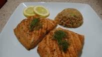 Artic Keta Salmon Grilled Artic Keta Salmon Grilled