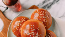 Chinese BBQ Pork Buns (Baked Char Siu Bao) Chinese BBQ Pork Buns (Baked Char Siu Bao)
