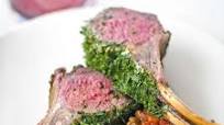 Roasted Rack of Lamb with Parsley, Dijon, and Chives Roasted Rack of Lamb with Parsley, Dijon, and Chives