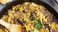 One Pot Hamburger Stroganoff One Pot Hamburger Stroganoff