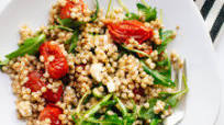 Roasted Cherry Tomato, Arugula and Sorghum Salad Roasted Cherry Tomato, Arugula and Sorghum Salad