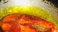Salmon fish fired Salmon fish fired
