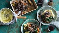 Braised beef cheeks with ginger and lemongrass Braised beef cheeks with ginger and lemongrass