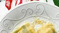 Four Cheese Ravioli with Herb Embedded Pasta Four Cheese Ravioli with Herb Embedded Pasta