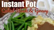 Instant pot cubed steak and gravy Instant pot cubed steak and gravy