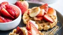 High Protein Oat Waffles High Protein Oat Waffles